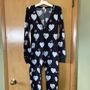 PINK Union Suit Pajamas